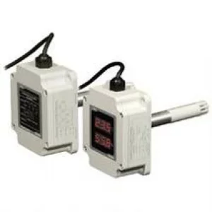 THD-DD2-T Измеритель температуры и влажности горизонтального типа, сенсор 200 мм, c дисплеем, выход RS485 MODB